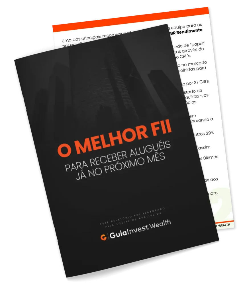 Capa do eBook O Melhor FII para Receber Alugueis Já no Próximo Mês